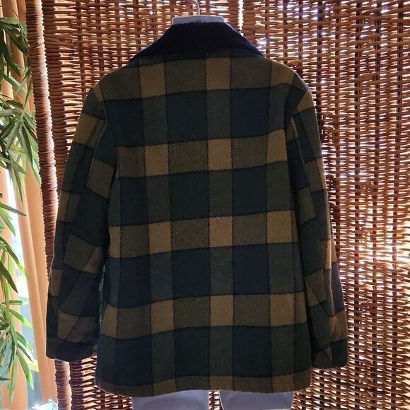 Vintage Wool Plaid Custom Styled Outerwear Plaid Jacket 42 - Picture 8 of 13
